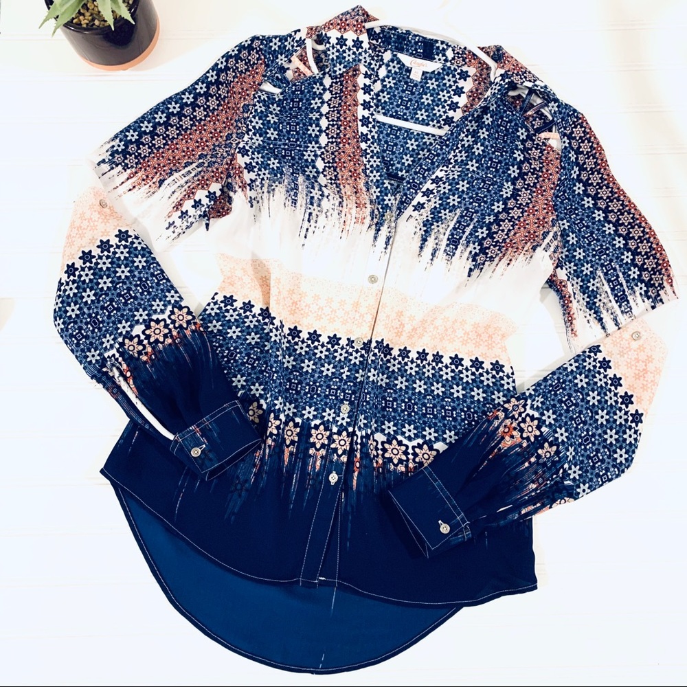 Candie's Blouse Cold Shoulder